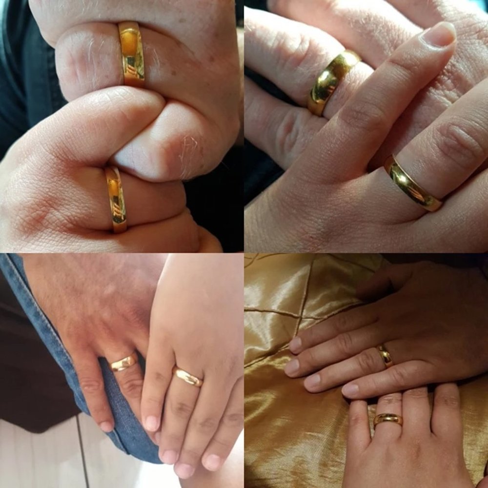 Wedding Band with Free Custom Engraving. - Picture 7 of 8